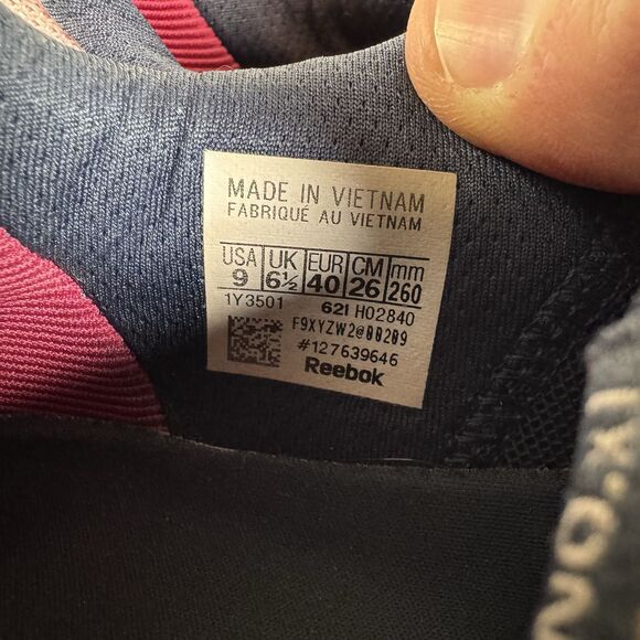 Reebok Nano X1 Womens Size 9 Pink Lace Up Athletic Cross Training Shoes - Picture 8 of 8